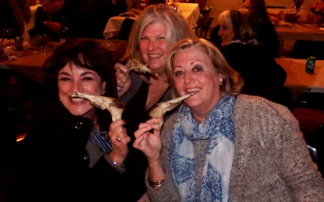 Lucy Gregory, Monica Hayes en Karen Hoogendijk